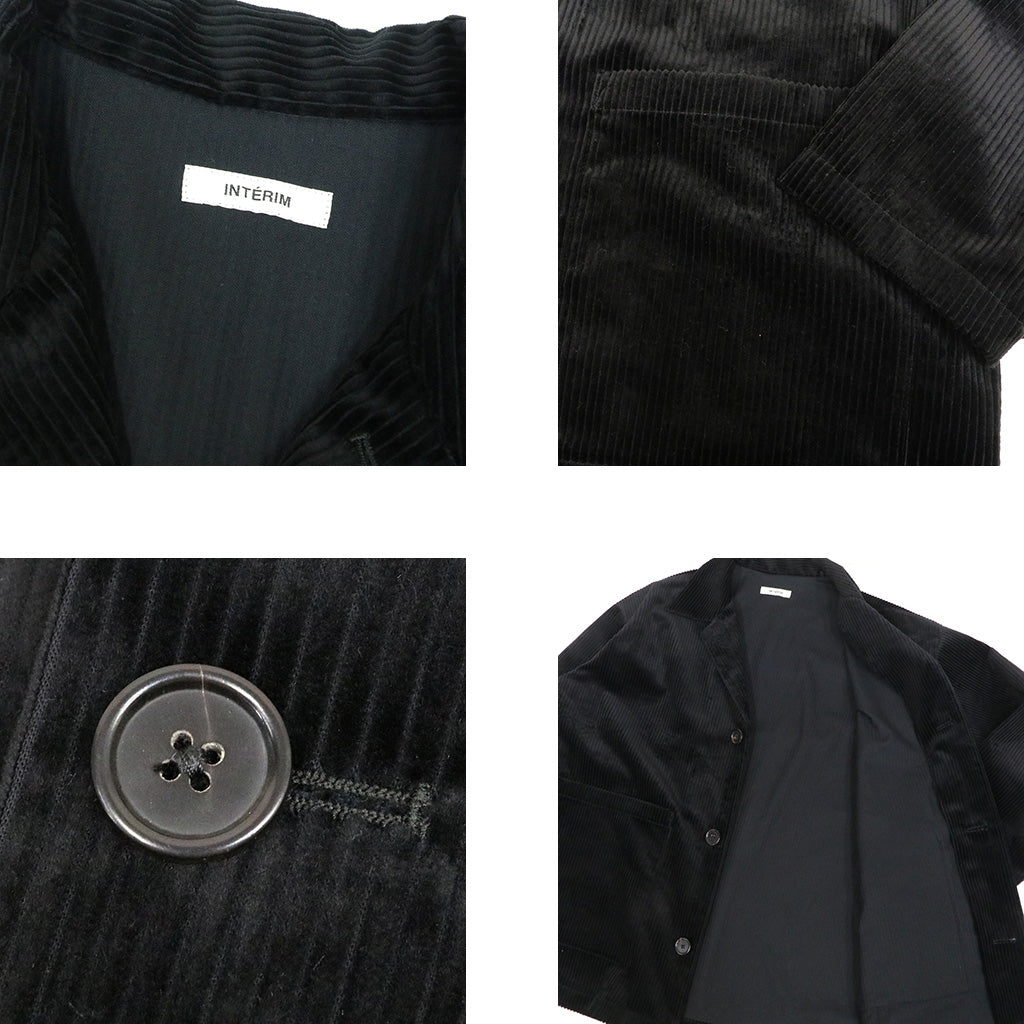 INTÉRIM : OPEN COLLAR OVER SHIRT JACKET
