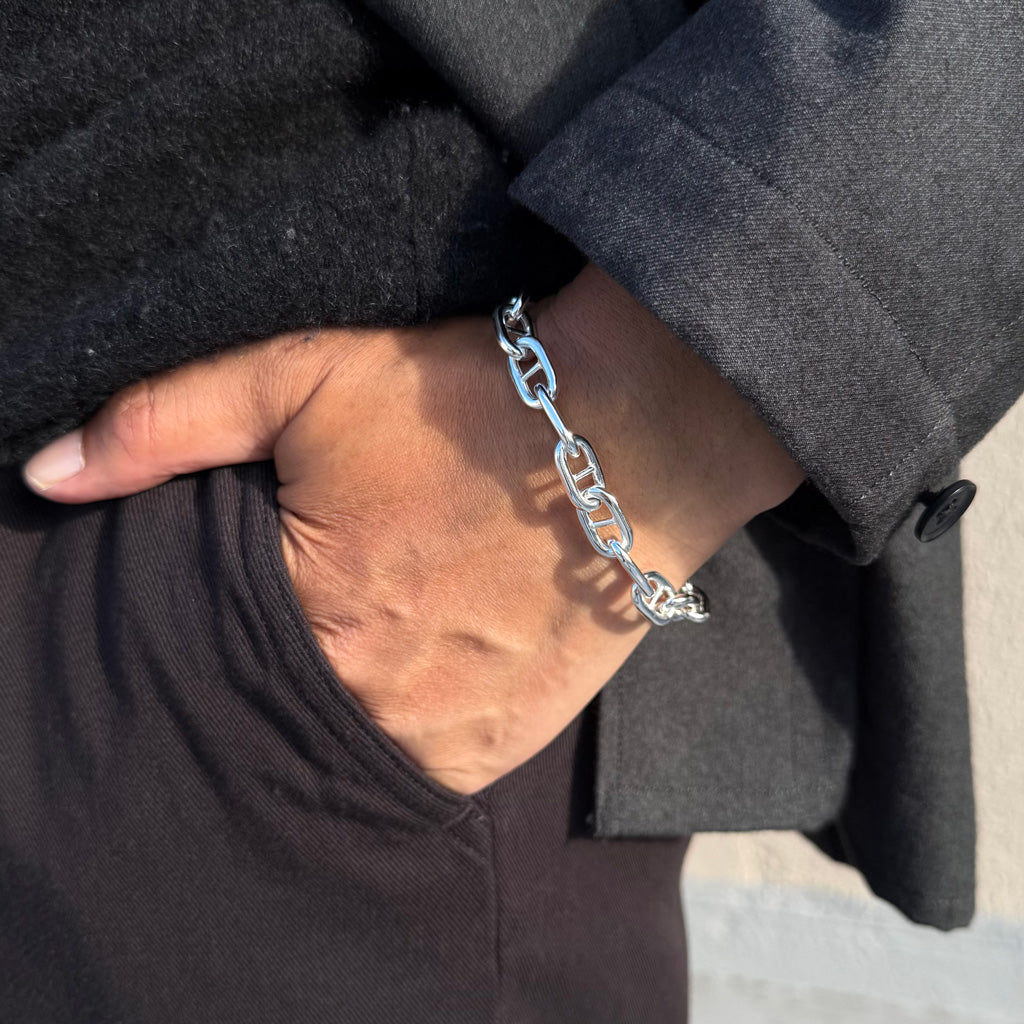 INTÉRIM : ANCHOR CHAIN T-BAR BRACELET-GRAND (IT000352)