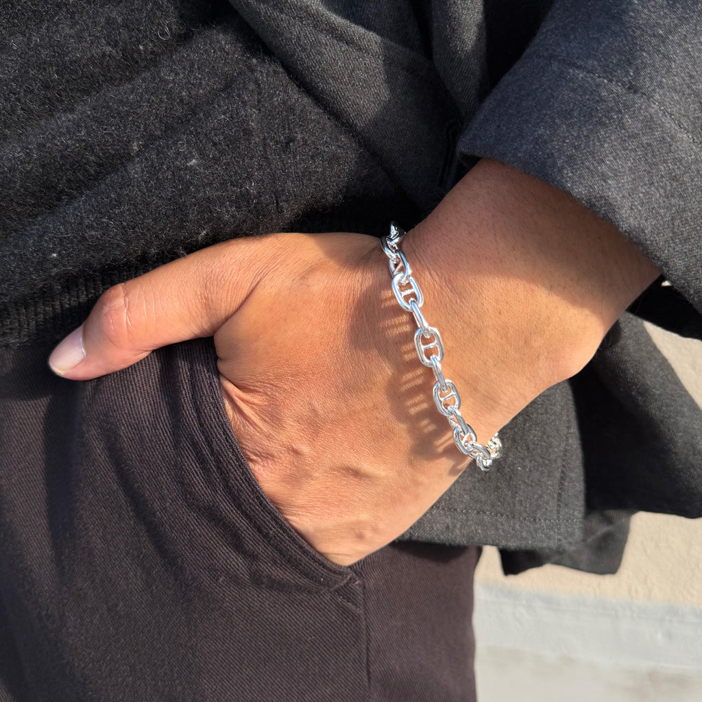 INTÉRIM : ANCHOR CHAIN T-BAR BRACELET - PETIT (IT000586)
