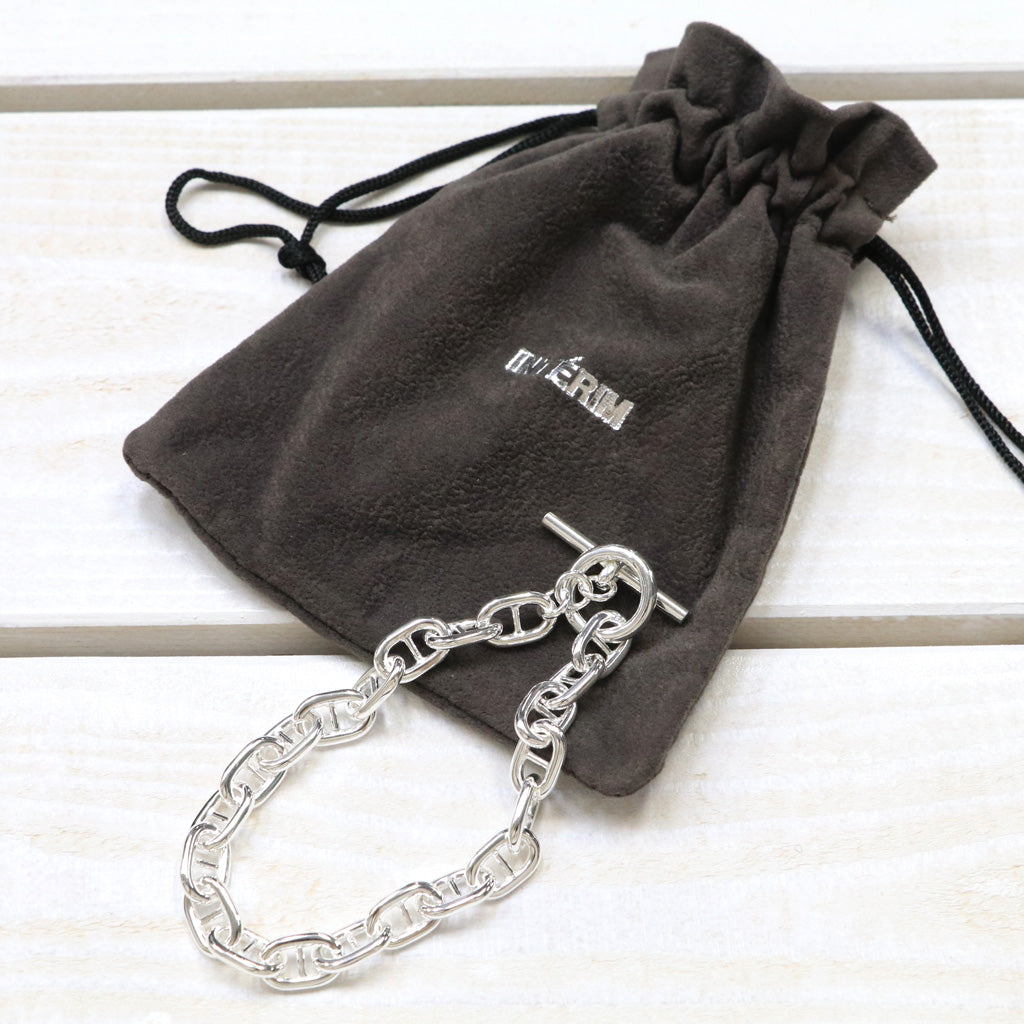 INTÉRIM : ANCHOR CHAIN T-BAR BRACELET -PETIT (IT000586)