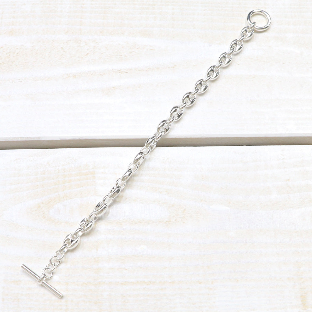 INTÉRIM : MARINA CHAIN T-BAR BRACELET-PETIT (IT000575)