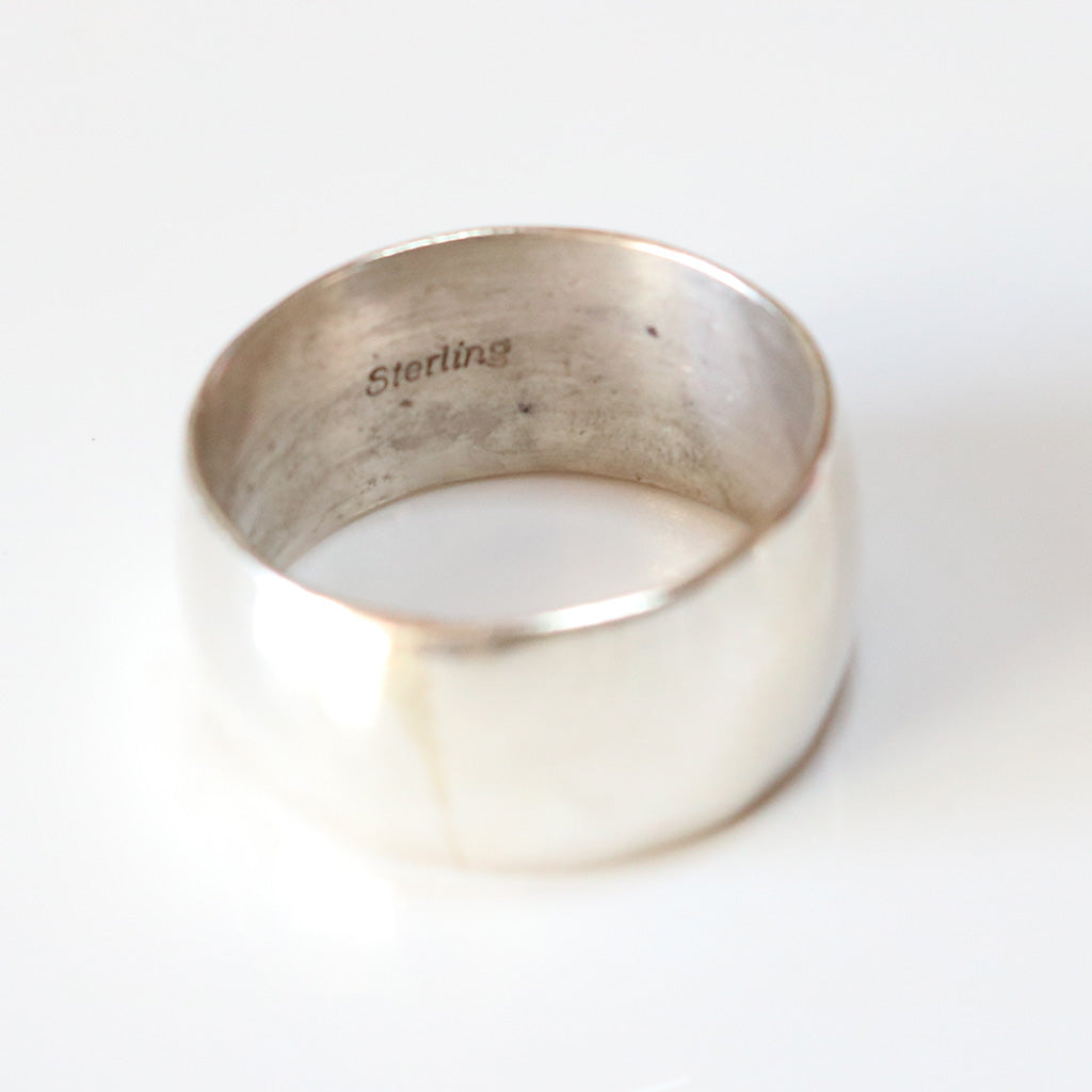 Indian Jewelry : Navajo Robet Cadman Ring(B)