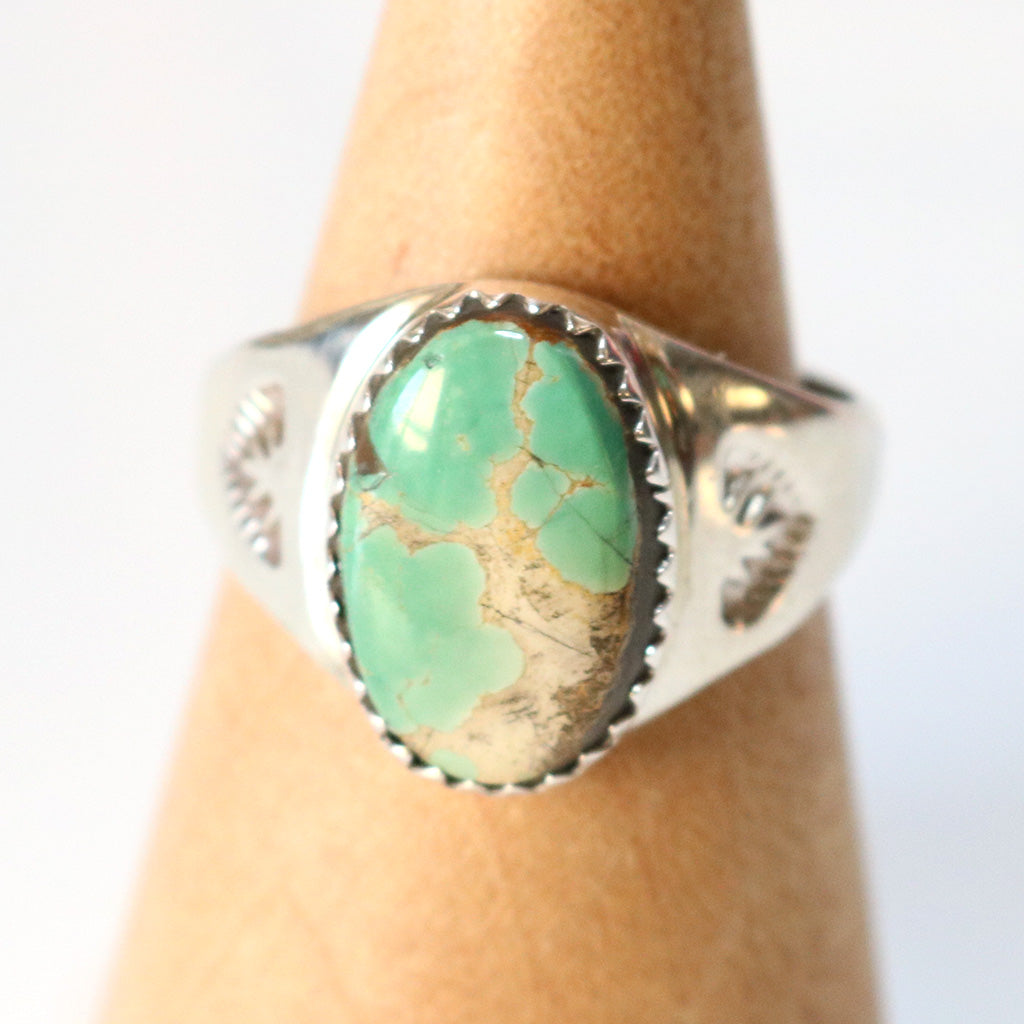 Indian Jewelry : Navajo Mary Lincoln Turquoise Ring