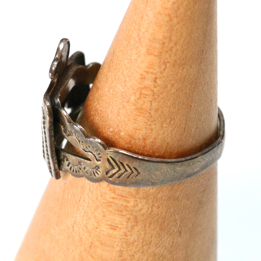 Indian Jewelry : Navajo 1950’s Thunderbird Ring