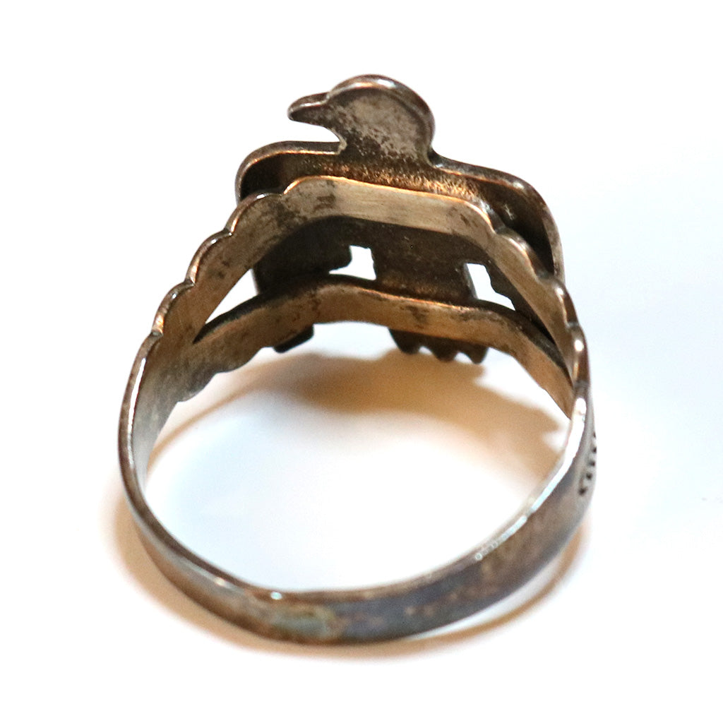 Indian Jewelry : Navajo 1950’s Thunderbird Ring