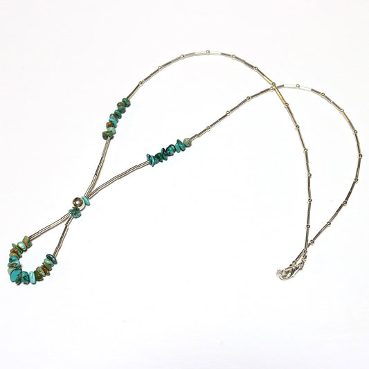 Indian Jewelry : Navajo Valarie Johnson Necklace(B)