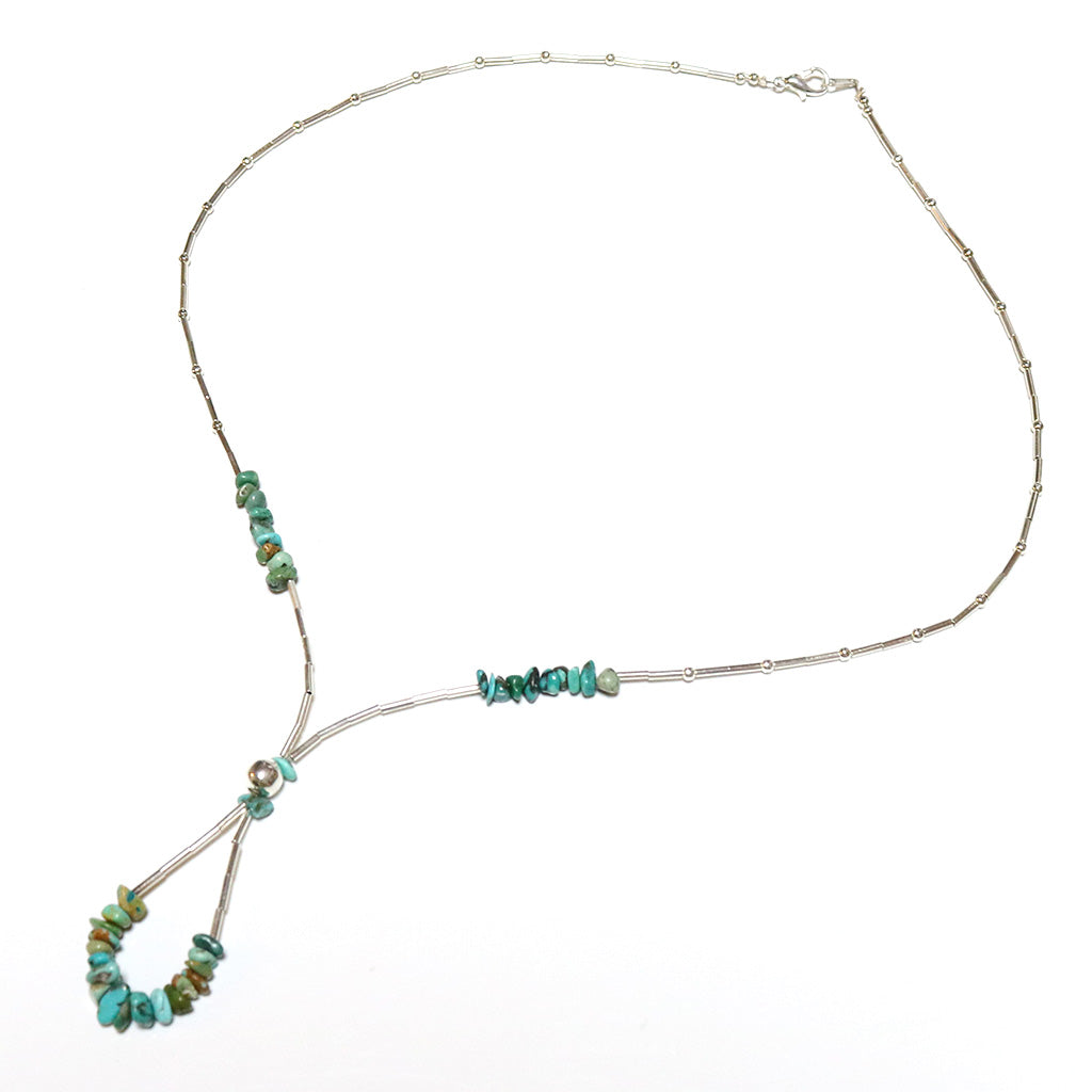 Indian Jewelry : Navajo Valarie Johnson Necklace(B)