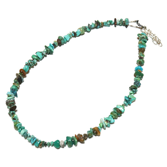 Indian Jewelry : Navajo Artisan Turquoise Necklace