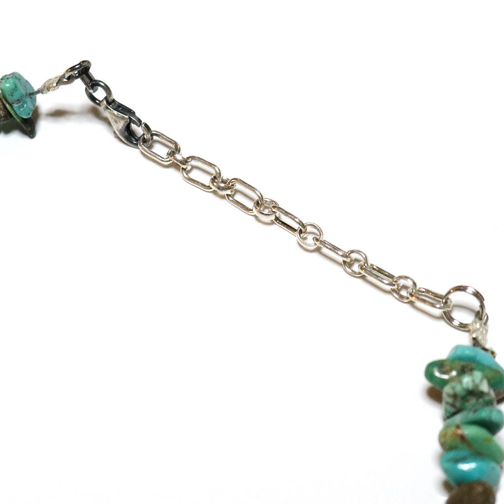 Indian Jewelry : Navajo Artisan Turquoise Necklace