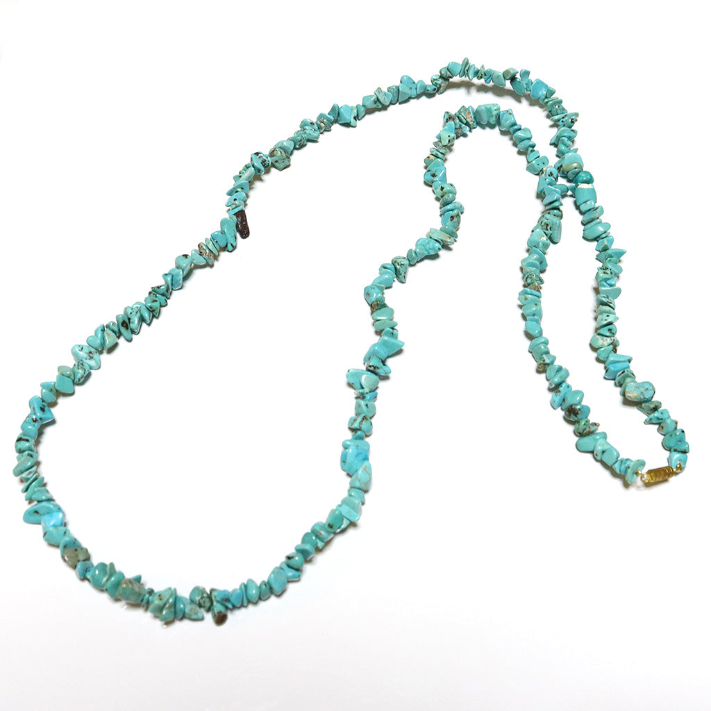 Indian Jewelry : Navajo 1970’s Turquoise Necklace