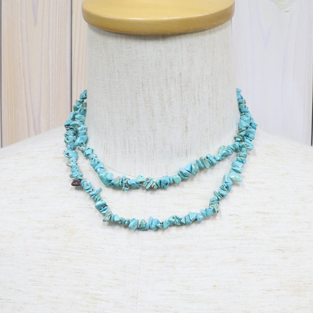 Indian Jewelry : Navajo 1970’s Turquoise Necklace