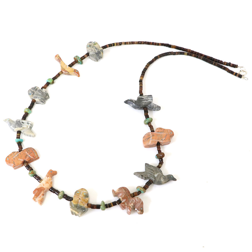 Indian Jewelry : Navajo Valarie Johnson Necklace(C)