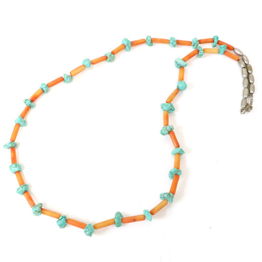 Indian Jewelry : Navajo 1970’s Necklace