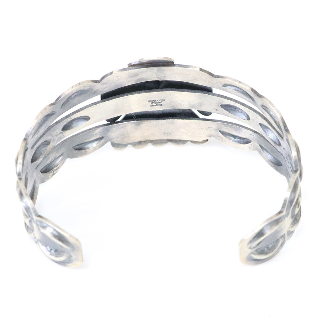 Indian Jewelry : Navajo Tim Yazzie Thunderbird Bangle