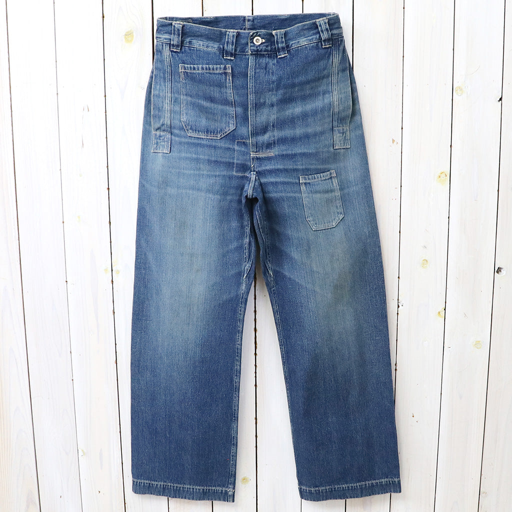 John Gluckow : Lot JG-01S 1910s Netmaker’s Trousers (USED WASH)