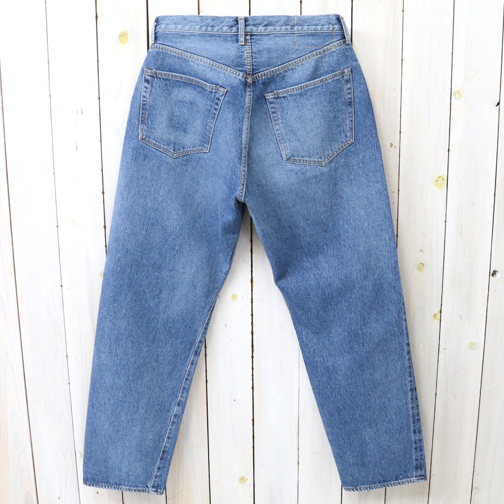 Kaptain Sunshine : 5P Zipper Front Denim Pants (INDIGO VINTAGE WASH) (2026SS)