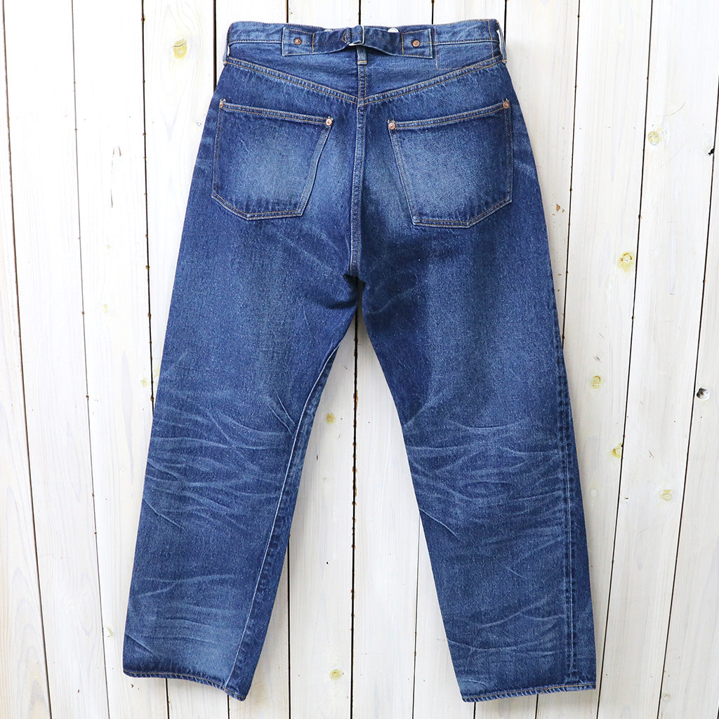 Kaptain Sunshine : 1930 Straight Denim Pants (INDIGO VINTAGE WASH)