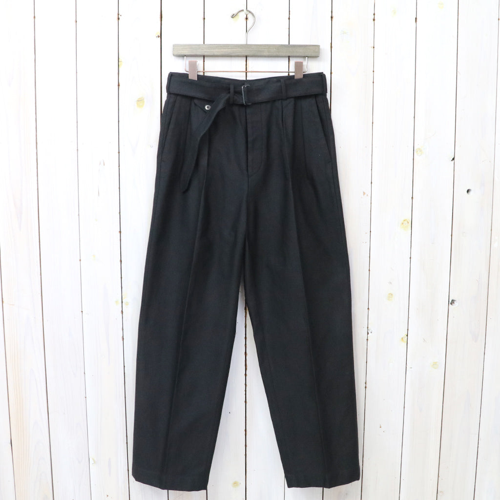Kaptain Sunshine : Belted Riviera Pants (BLACK)