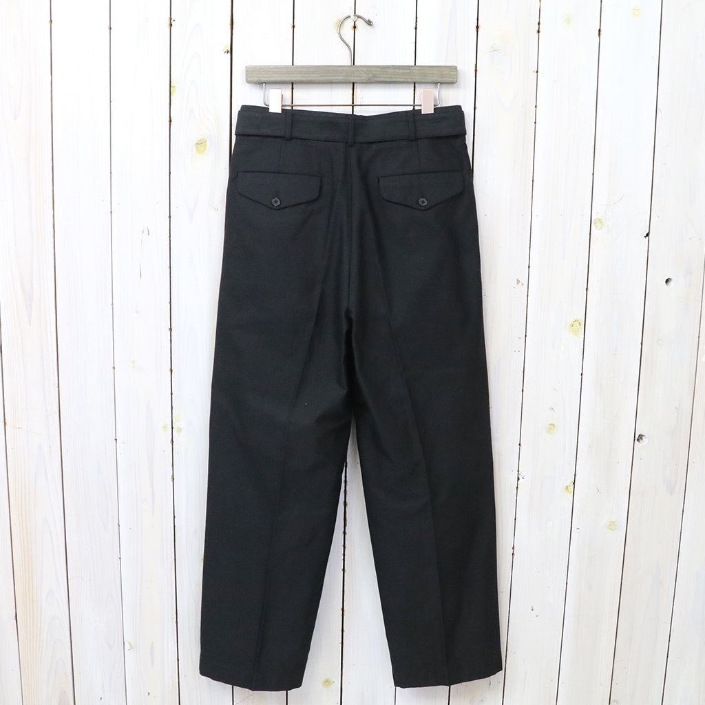 Kaptain Sunshine : Belted Riviera Pants (BLACK) – Reggieshop