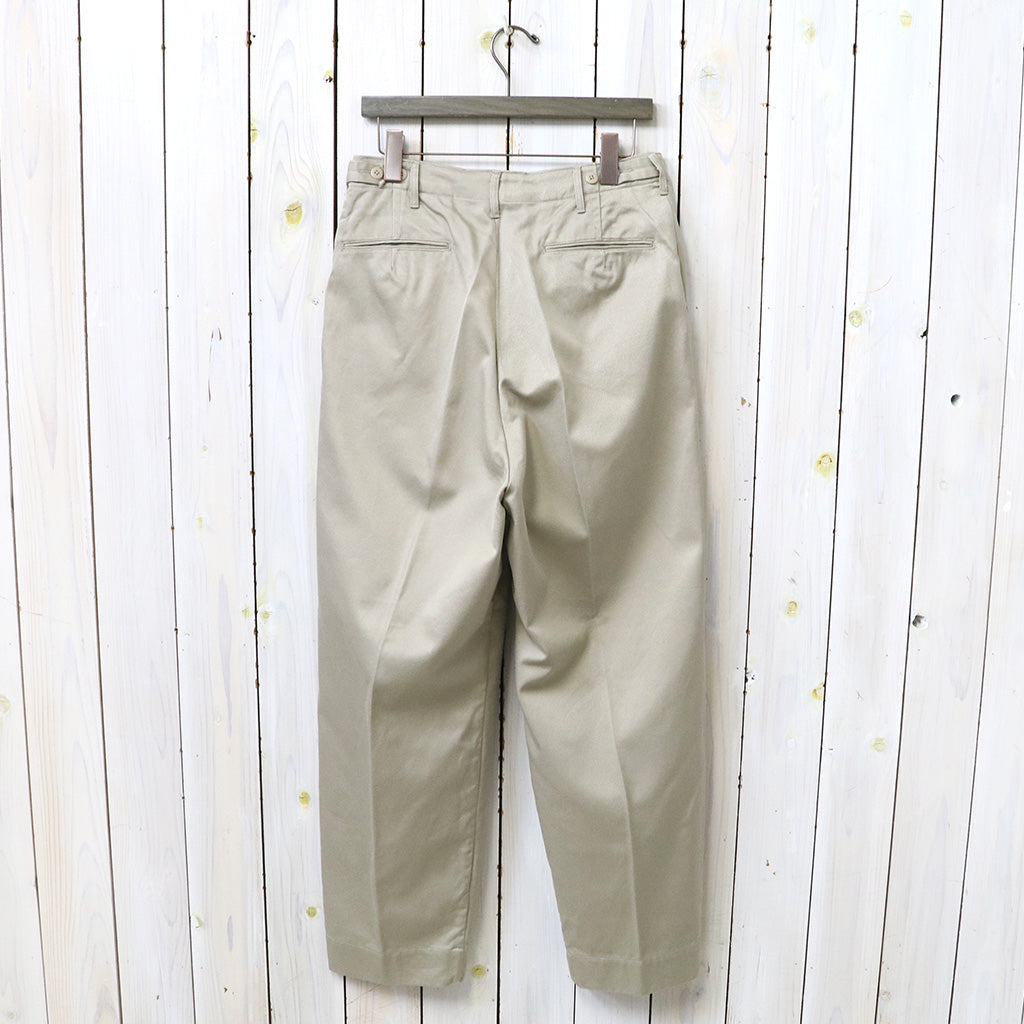 Kaptain Sunshine : Cotton Drill Wide Military Khakis (KHAKI)