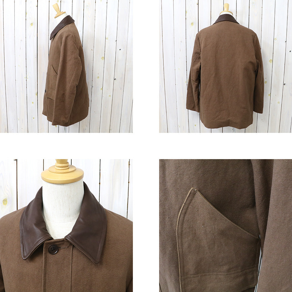 Kaptain Sunshine : Cotton Hemp Work Coat (KAKISHIBU)