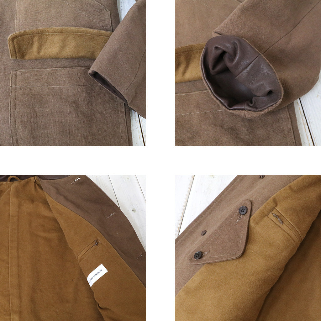 Kaptain Sunshine : Cotton Hemp Work Coat (KAKISHIBU)