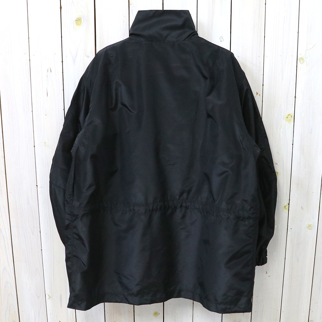 Kaptain Sunshine : Silk Poly Mil Coat (BLACK)