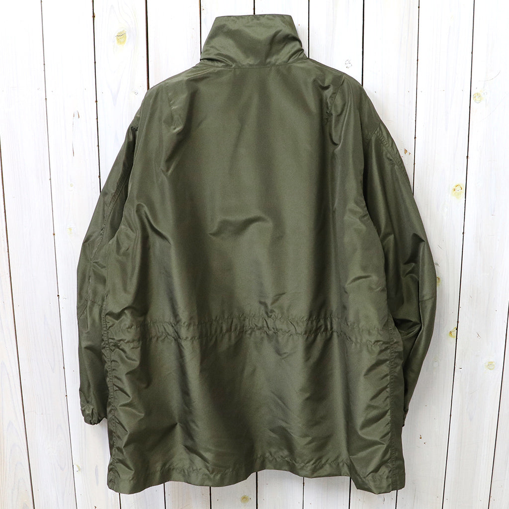 Kaptain Sunshine : Silk Poly Mil Coat (OLIVE)