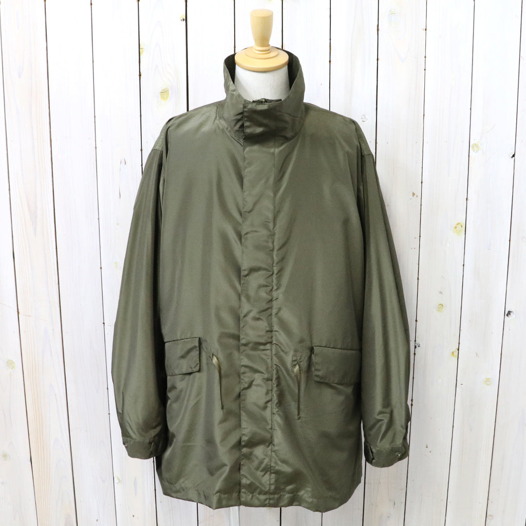 Kaptain Sunshine : Silk Poly Mil Coat (OLIVE)