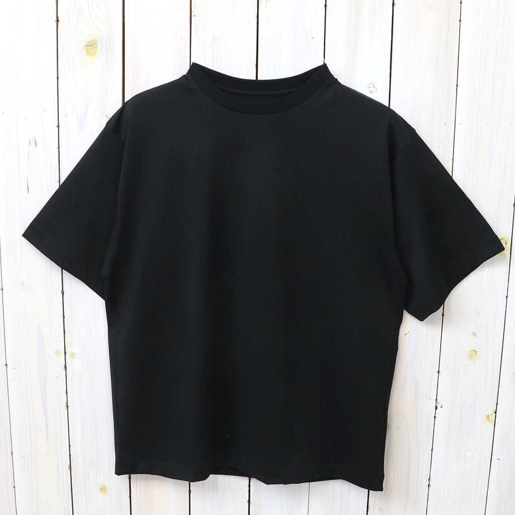 Kaptain Sunshine : Suvin Cotton Suede Tenjiku S/S Tee (BLACK)