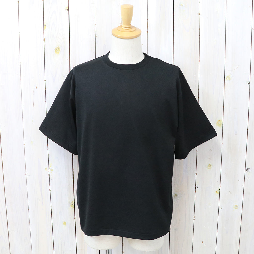 Kaptain Sunshine : Suvin Cotton Suede Tenjiku S/S Tee (BLACK)