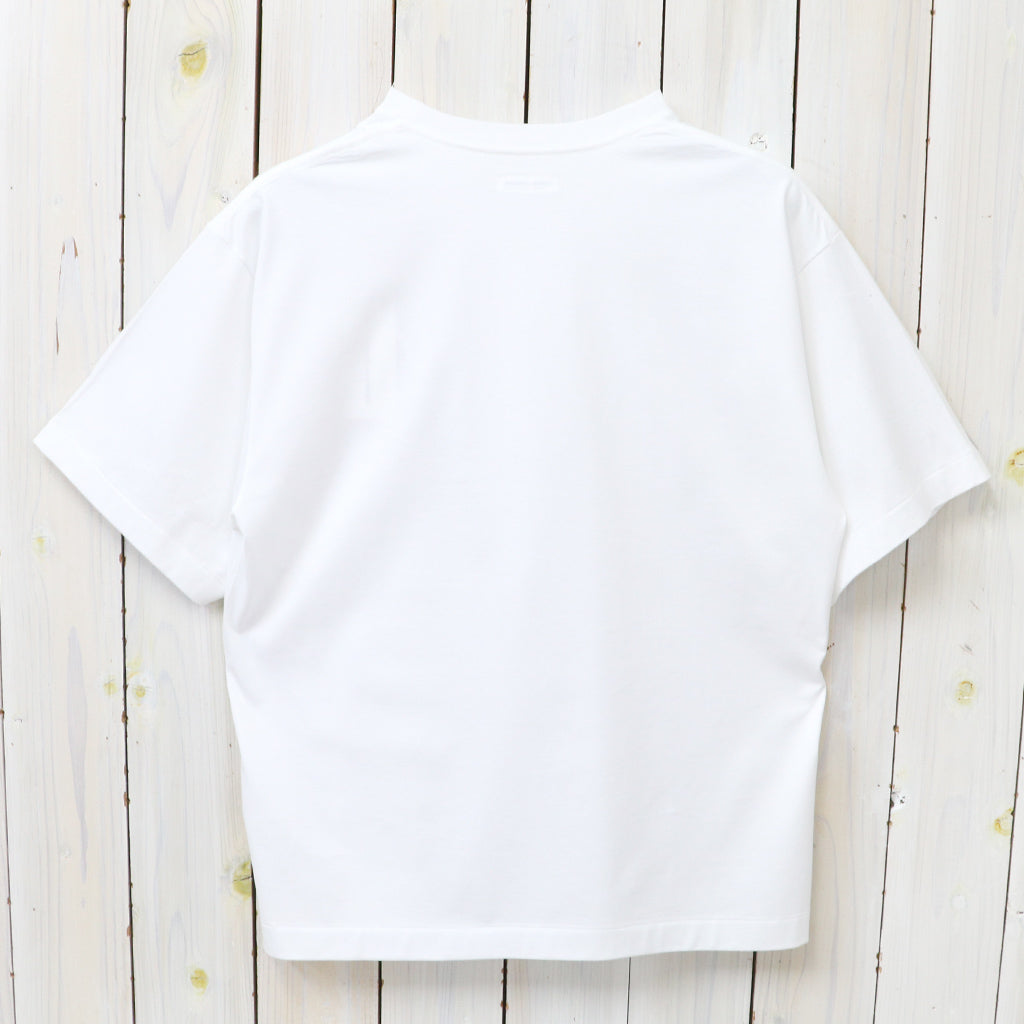 Kaptain Sunshine : Suvin Cotton Suede Tenjiku S/S Tee (WHITE)
