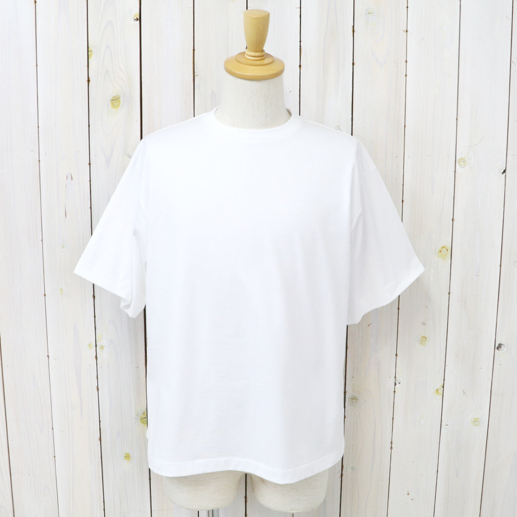 Kaptain Sunshine : Suvin Cotton Suede Tenjiku S/S Tee (WHITE)