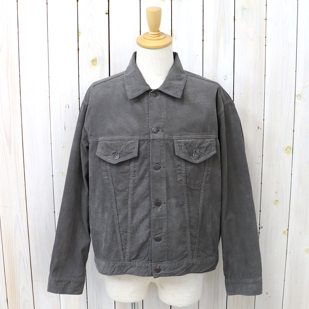【SALE30%OFF】Kaptain Sunshine : Cotton Corduroy T-3 Jacket (GREY)