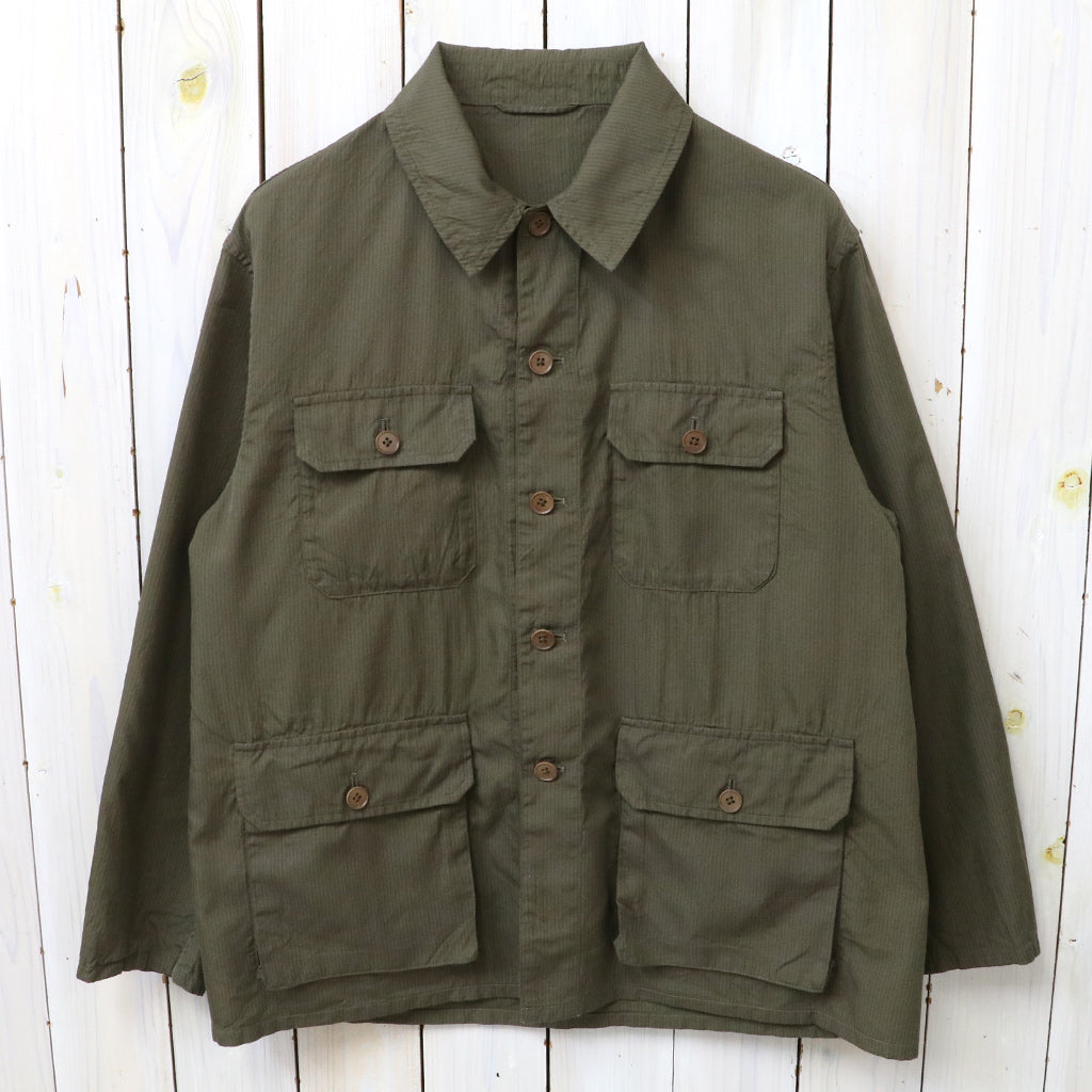 Kaptain Sunshine : Safari Shirt Jacket (BROWN) – Reggieshop