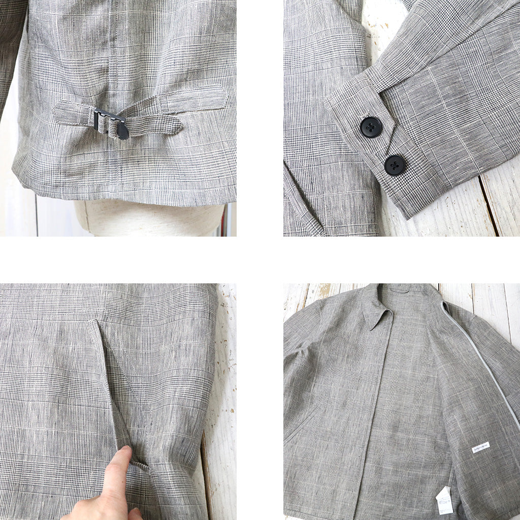 【SALE30%OFF】Kaptain Sunshine : Fly Blouson (GLEN PLAID)
