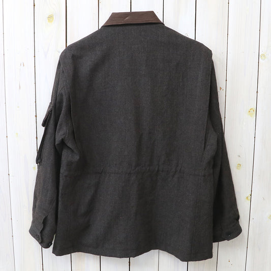 Kaptain Sunshine : Wool Herringbone Explorer Jacket