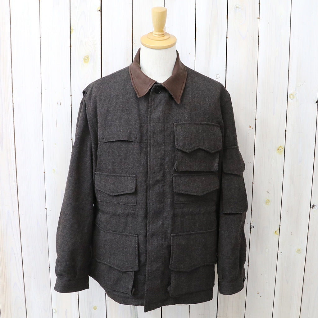 Kaptain Sunshine : Wool Herringbone Explorer Jacket
