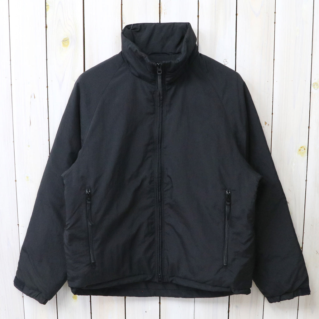 Kaptain Sunshine : Shrink Nylon Puffer Jacket (BLACK)