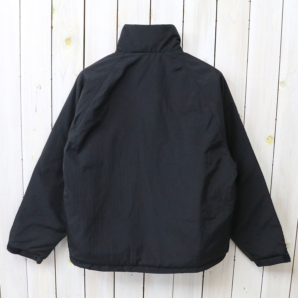Kaptain Sunshine : Shrink Nylon Puffer Jacket (BLACK)