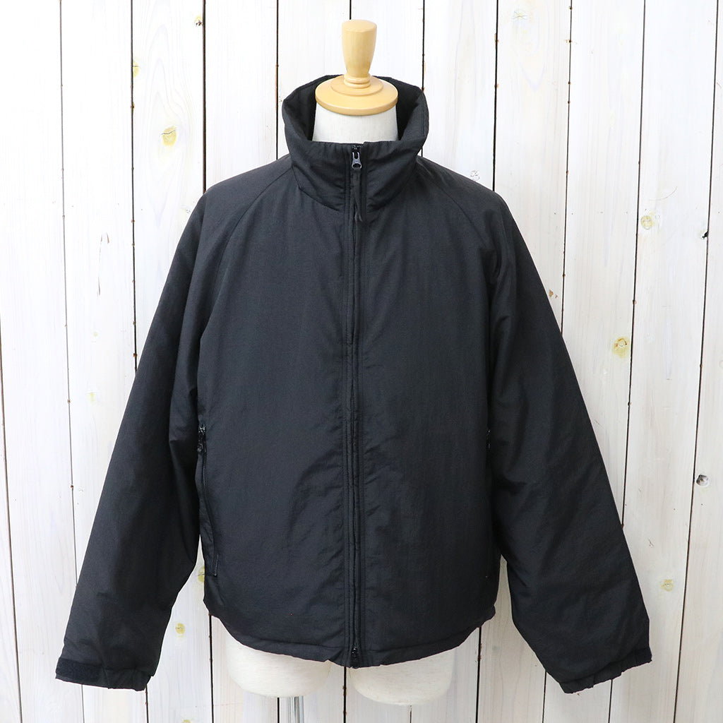 Kaptain Sunshine : Shrink Nylon Puffer Jacket (BLACK)