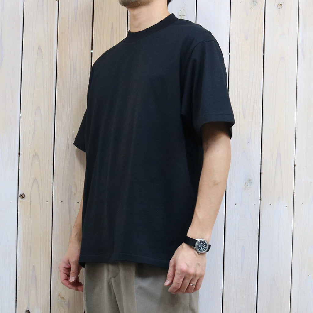 Kaptain Sunshine『Suvin Supima Tube Tee Light』(BLACK)