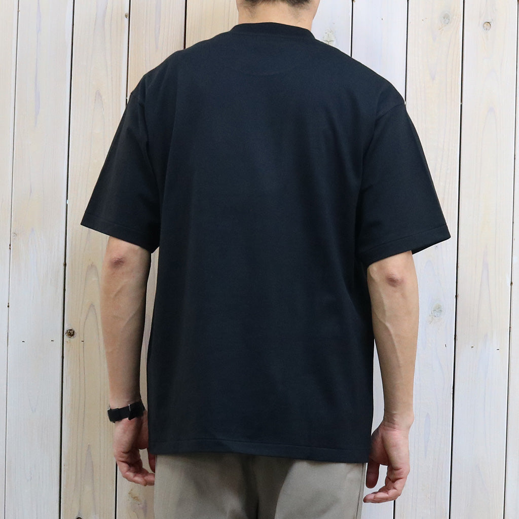 Kaptain Sunshine『Suvin Supima Tube Tee Light』(BLACK)