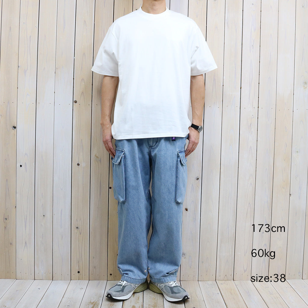 Kaptain Sunshine『Suvin Supima Tube Tee Light』(WHITE)