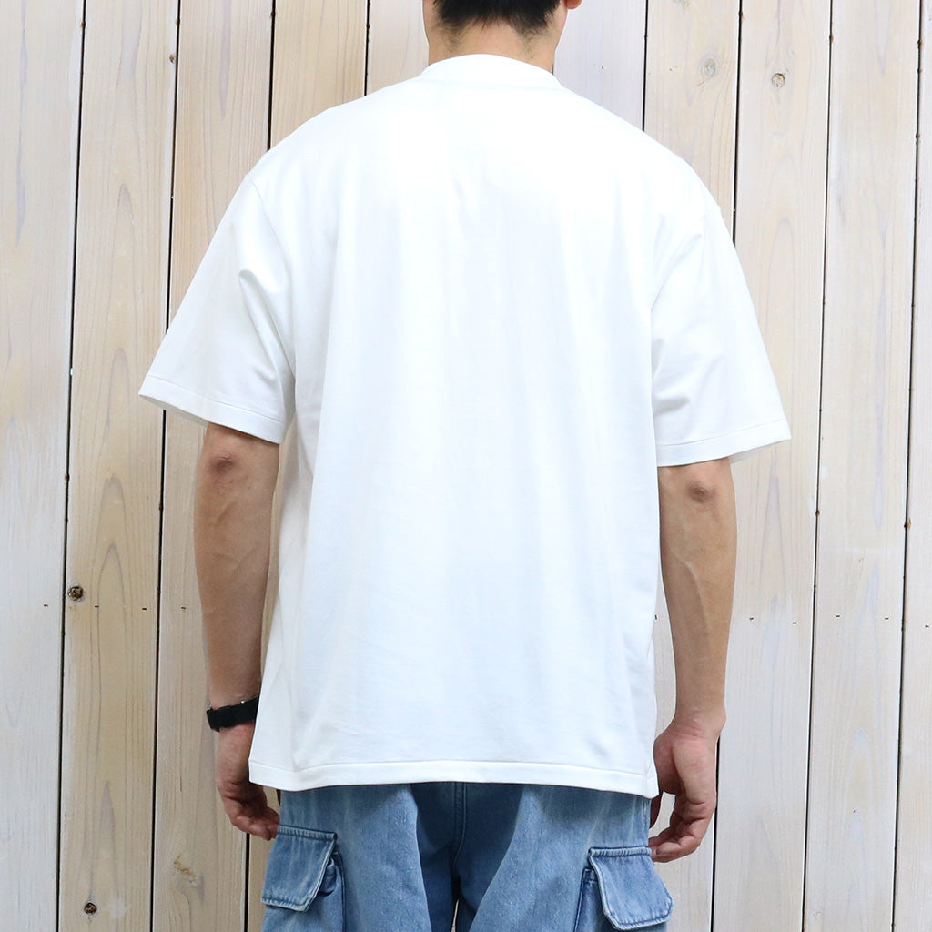 Kaptain Sunshine『Suvin Supima Tube Tee Light』(WHITE)