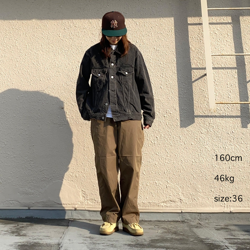 Kaptain Sunshine『Washed Denim Tracker Jacket No.3』