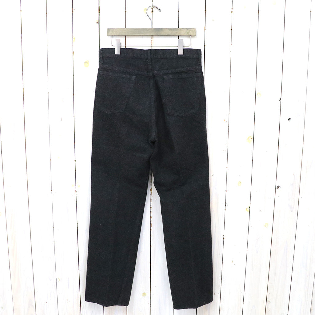 Kaptain Sunshine『Skate Shoecut Denim Pants』(BLACK ONE WASH)