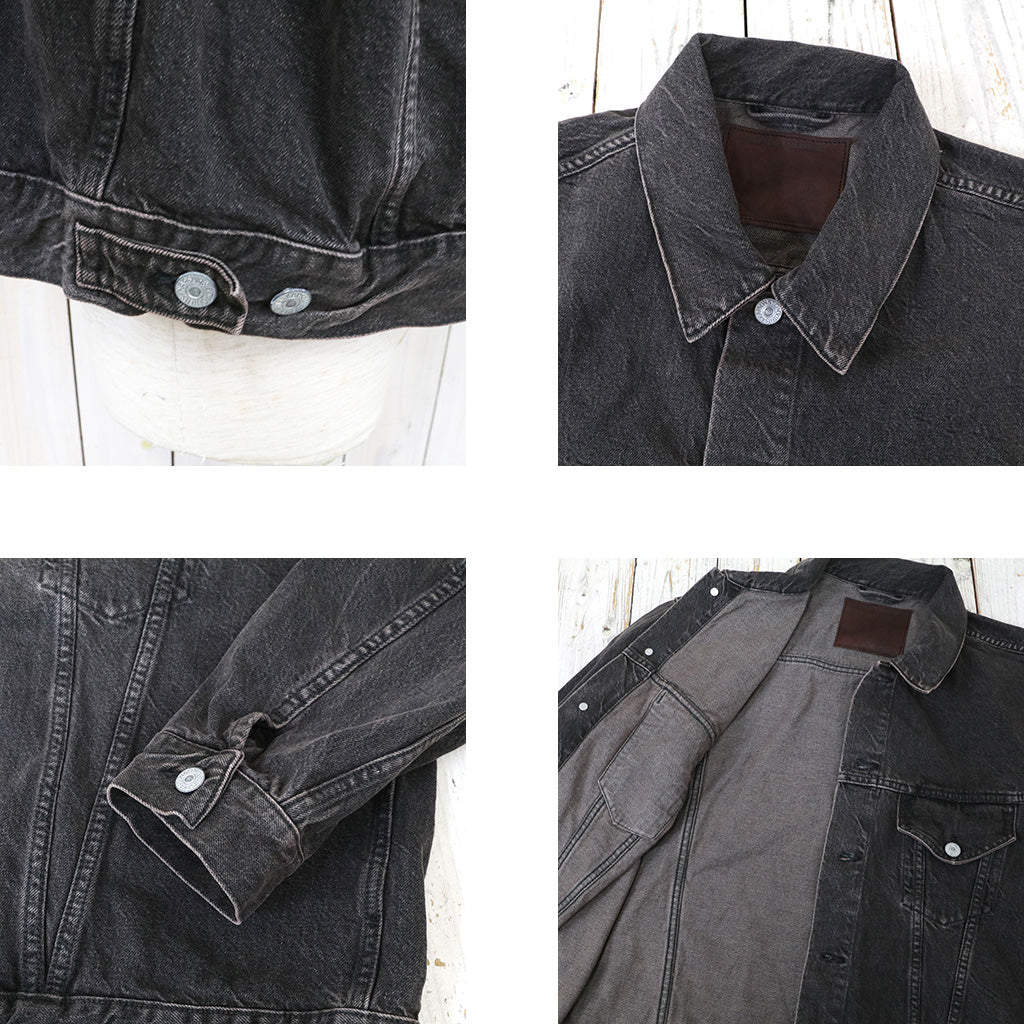 Kaptain Sunshine『Washed Denim Tracker Jacket No.3』