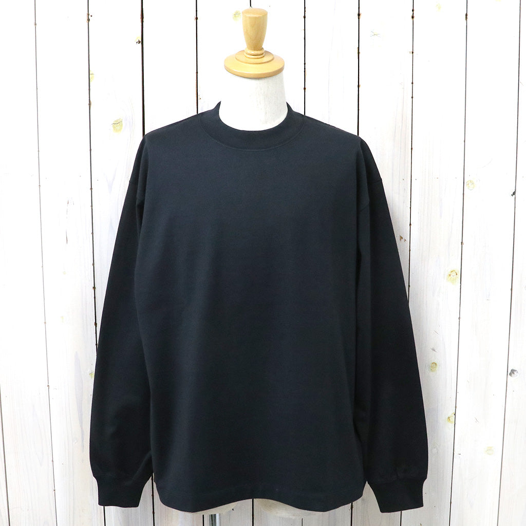 Kaptain Sunshine : Suvin Supima Tube L/S Tee Heavy (INK BLACK)