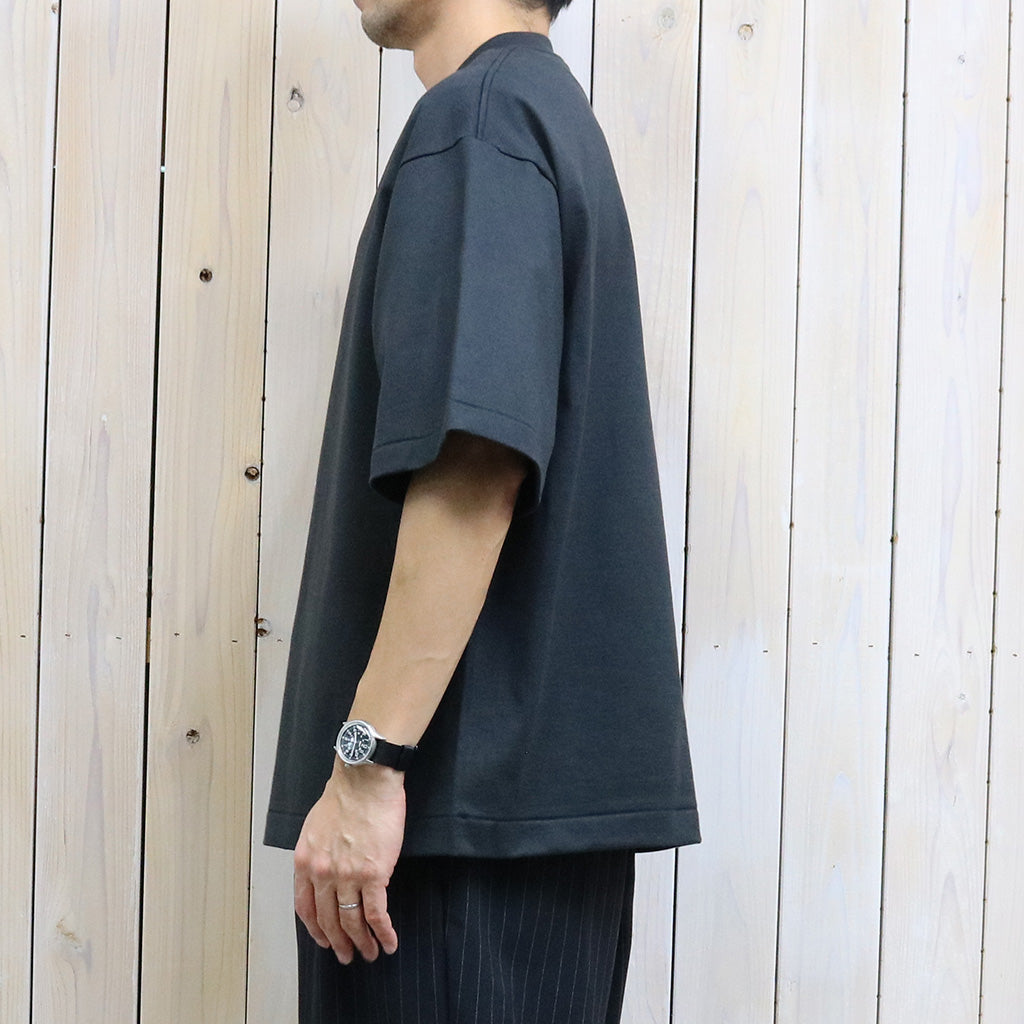 Kaptain Sunshine『Suvin Supima Tube Halfsleeve Tee Heavy』(INK BLACK)